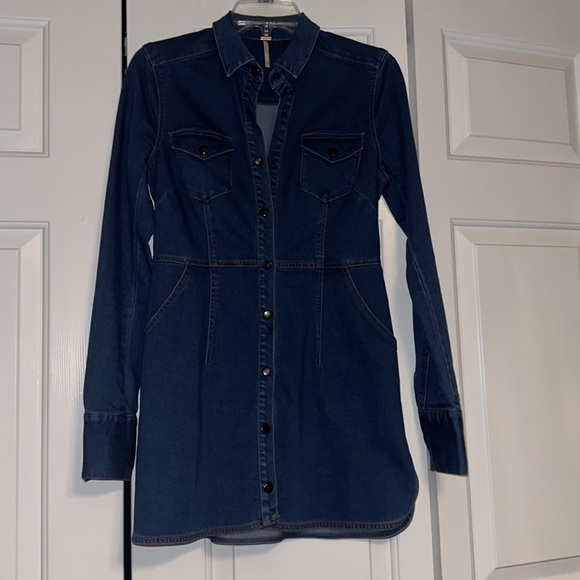 Free People Denim dress - Picture 2 of 5